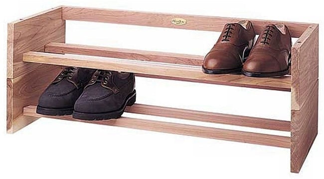 Woodlore Cedar Shoe Rack