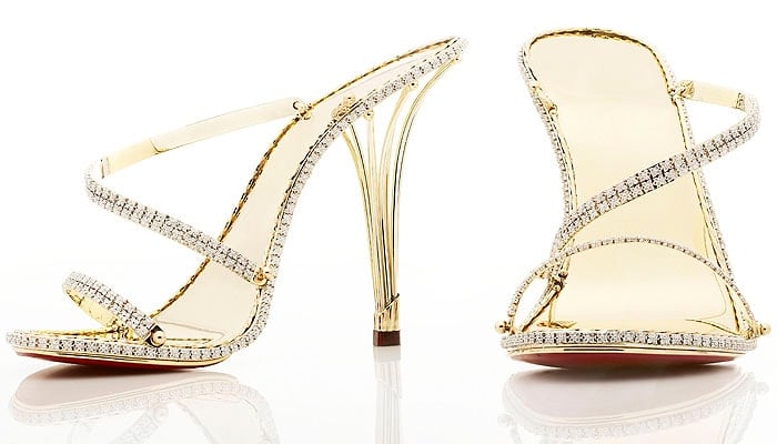 The "Eternal Borgezie" diamond stilettos by luxury jeweler House of Borgezie