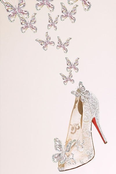 Christian Louboutin and Disney "Cinderella" shoes 
