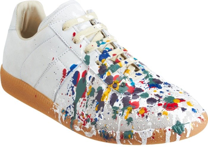 Paint Splatter Sneakers From Maison Martin Margiela