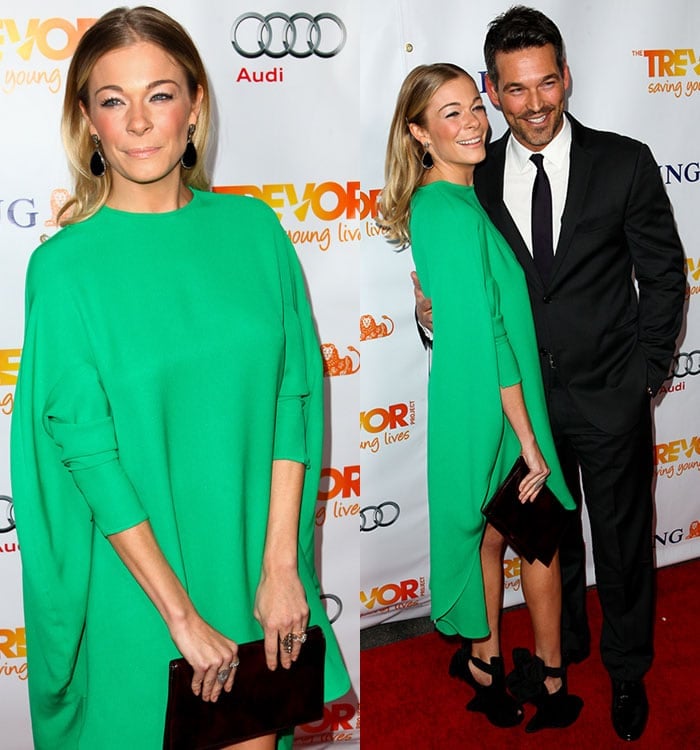 LeAnn Rimes attends the Trevor Live Project at Hollywood Palladium on December 4, 2011