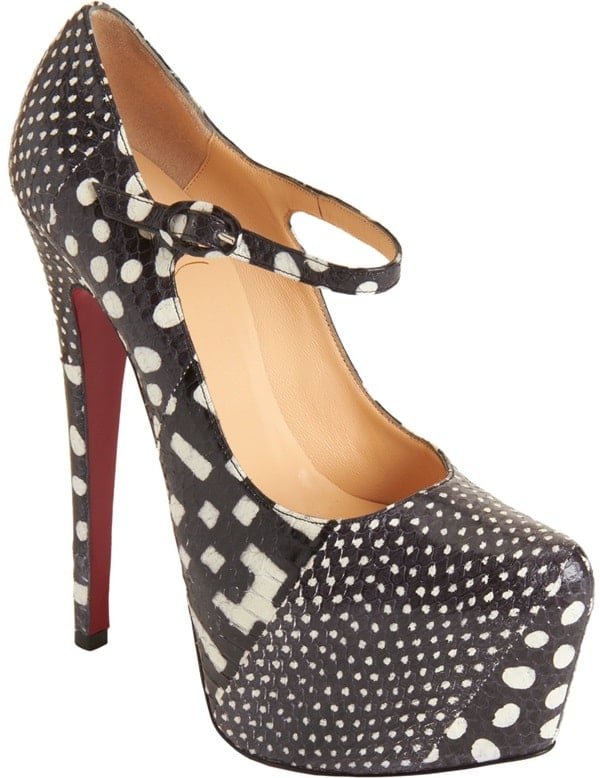 Christian Louboutin 'Lady Daf' Mary Jane Red Sole Pump