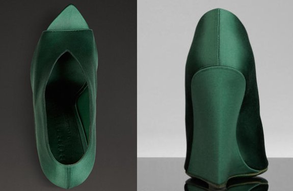 Burberry Prorsum Spring 2013 Wedge in Kelly Green