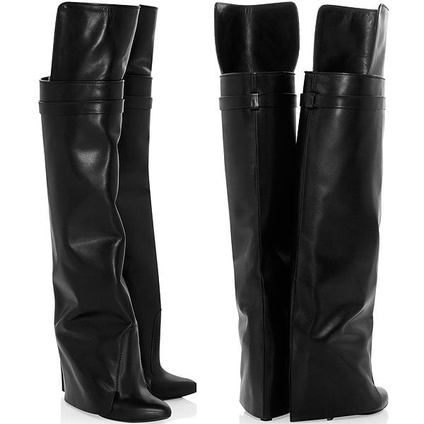 Givenchy Wedge Leather Boots