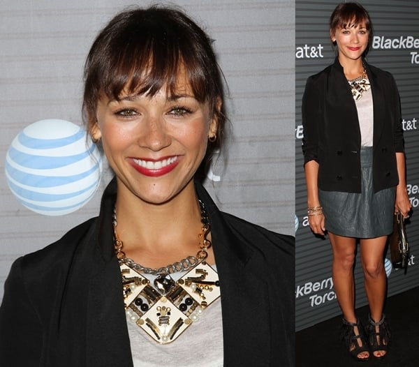 Rashida Jones at Blackberry Torch from AT&T U.S. Launch Party on August 11, 2010