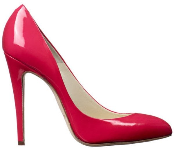 Brian Atwood "Nico" Pumps in Watermelon Patent