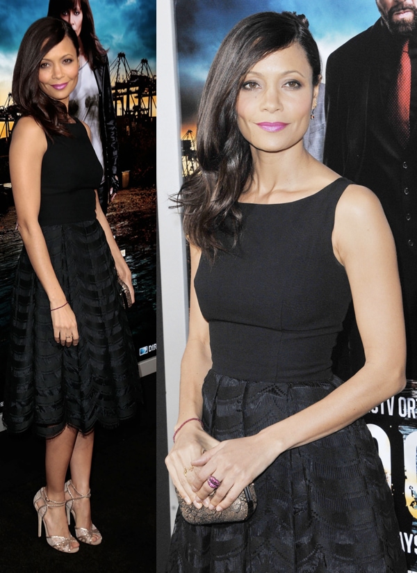 Thandie Newton at the Los Angeles premiere of Rogue at Arclight Cinemas in Los Angeles on March 26, 2013