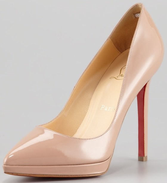 christian louboutin pigalle plato nude