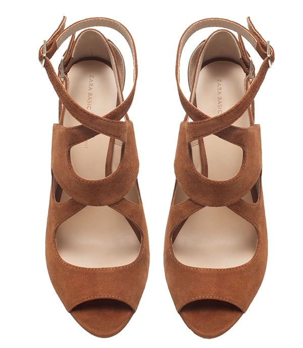 Zara Multistrap High-Heel Sandals