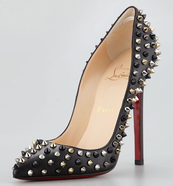 Christian Louboutin Pigalle Spikes Pumps