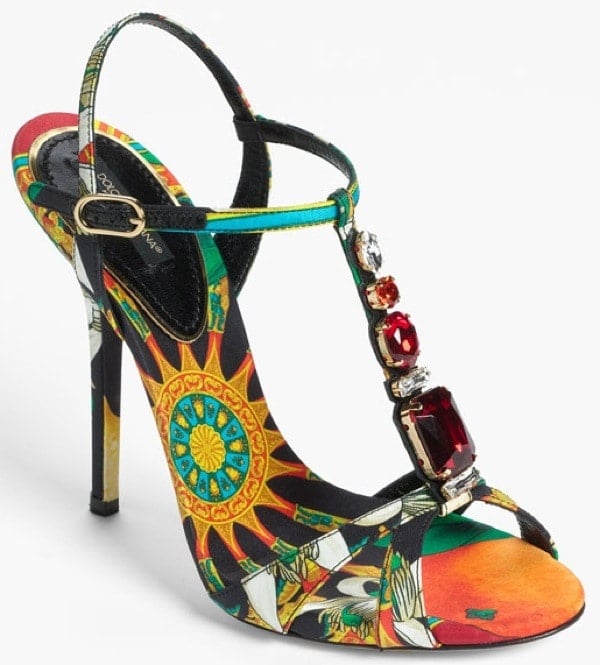 Dolce&Gabbana T-Strap Sandals