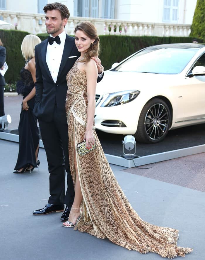 Johannes Huebl and Olivia Palermo at the amfAR 20th Annual Cinema Against AIDS held during the 66th Cannes Film Festival in Cap d'Antibes, France on May 23, 2013