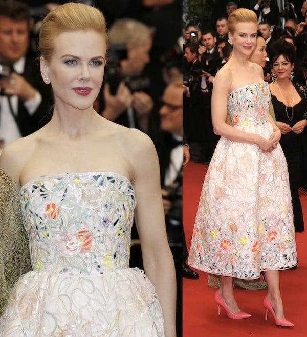 Nicole Kidman in Dior all the way for the opening ceremony of the 66th Annual Cannes Film Festival