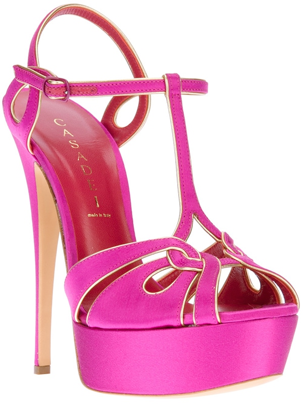Casadei Ankle Strap Sandals Pink