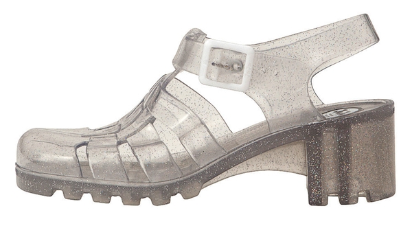 Juju Babe Jelly Sandals Silver