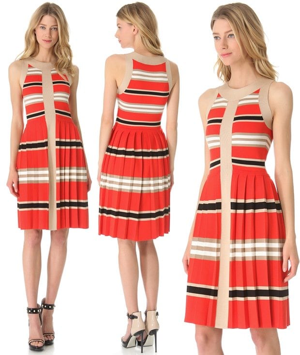 Temperley-London-Alexis-Striped-Dress