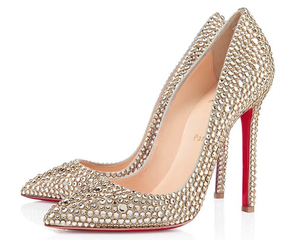 Christian Louboutin Pigalle Strass Pumps