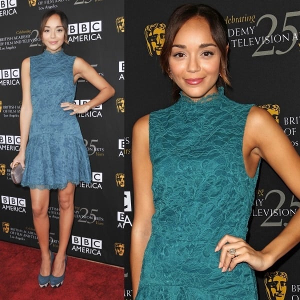 Ashley Madekwe at the 2012 BAFTA Los Angeles TV Tea Party held at The London Hotel in Hollywood, Los Angeles, California, on September 22, 2012