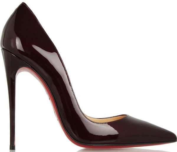 Christian Louboutin "So Kate" Pumps in Burgundy