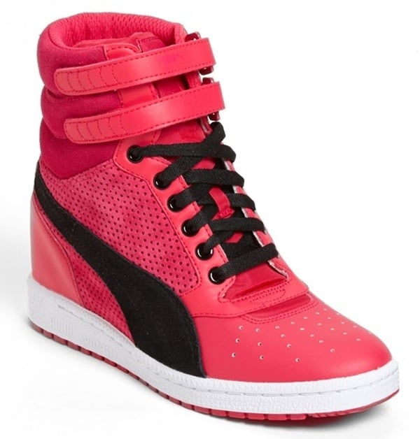 Puma Sky Wedge Sneakers in Virtual Pink