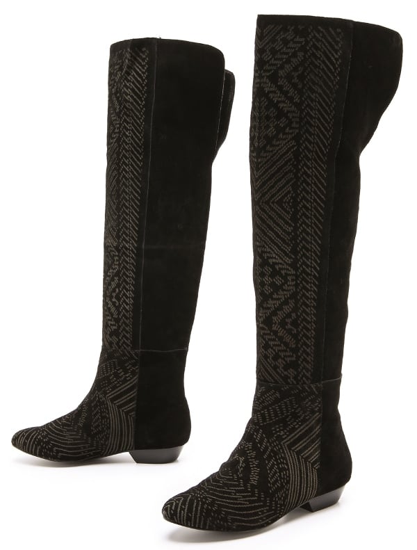 Twelfth St. by Cynthia Vincent - Daire Over the Knee Suede Boots