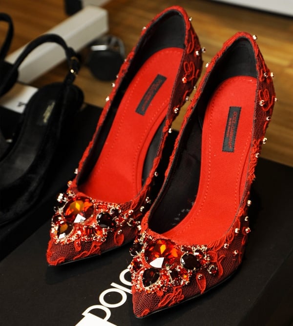 Dolce and Gabbana Fall Winter 2014 Shoes