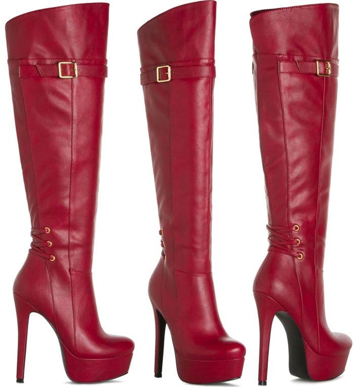 "Oshay" Red Boots