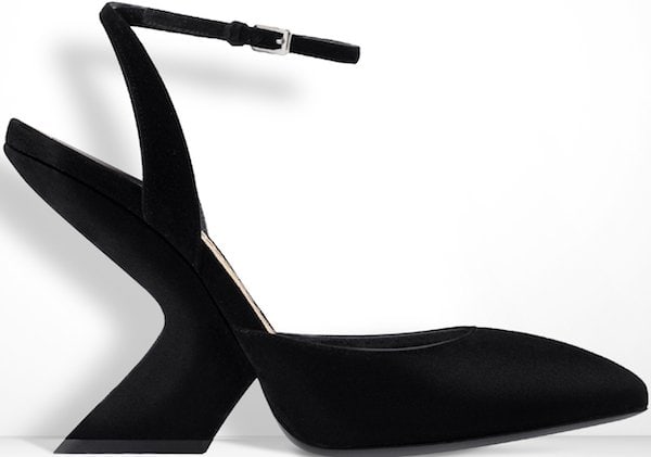 Christian Dior Black Suede Calfskin Sandal