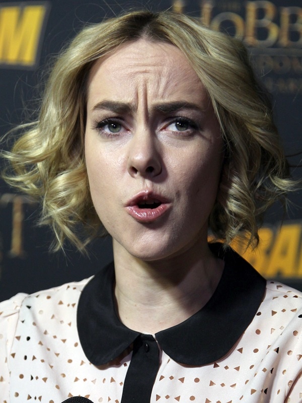Jena Malone at The Hobbit: The Desolation of Smaug Expansion Pack Kabam Mobile Game Launch Party in West Hollywood on December 11, 2013