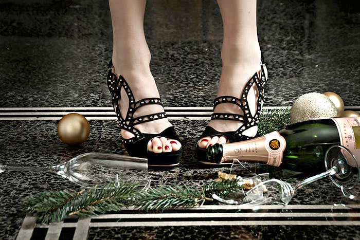 De Siena "Swan" Sandals