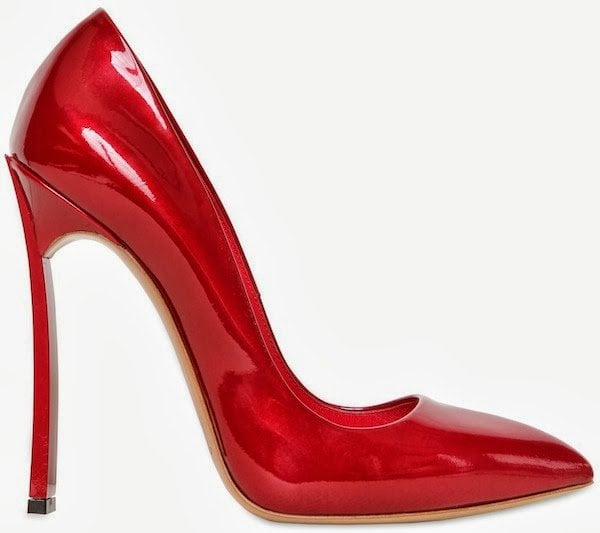 Casadei "Blade One" Pumps in Red