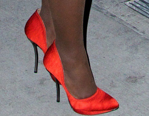Lupita Nyong'o was also spotted wearing another pair of red heels at the 23rd Annual Gotham Independent Film Awards