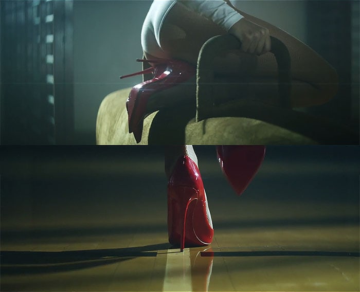 Kylie Minogue red heels Sexercize video