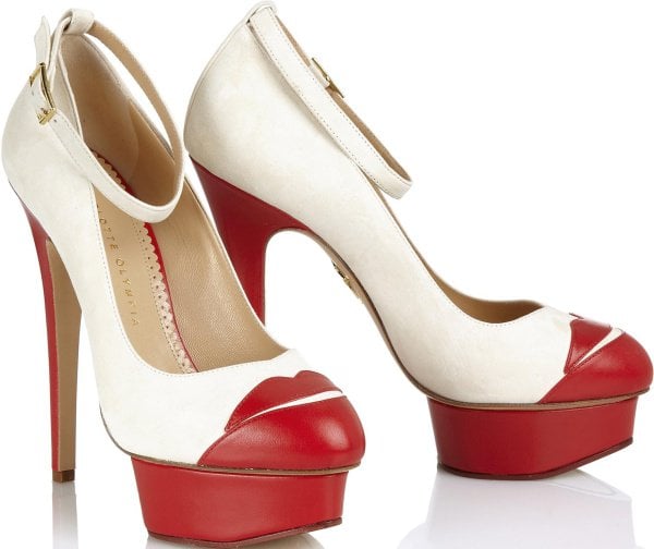 Charlotte Olympia "Kiss Me Dolores" Pumps