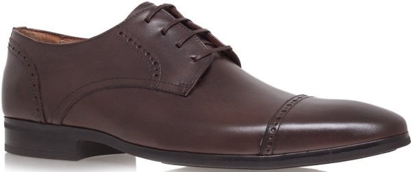 Kurt Geiger London "Grant" Lace-up Shoes in Brown