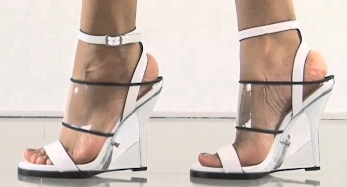 L.A.M.B. Fiby Wedge Sandals
