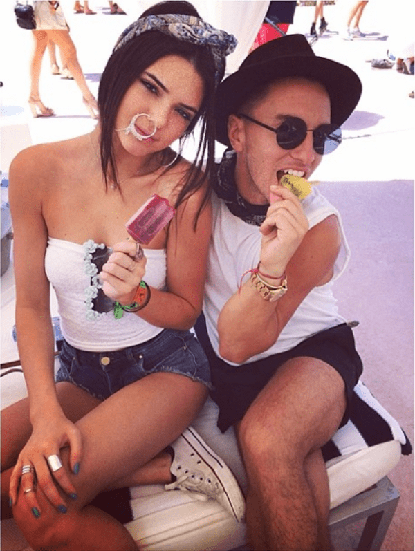 Kendall Jenner and Scotty Cunha