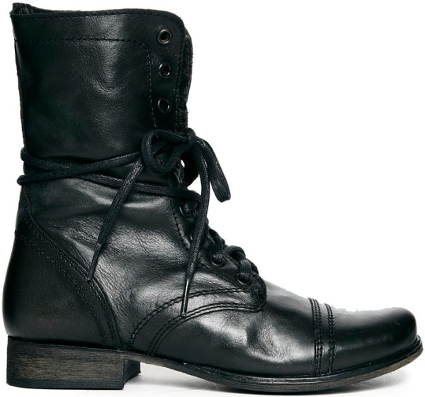 Steve Madden "Troopa" Boots in Black
