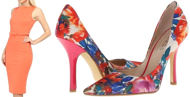 dsquared2 dress guess carrie pumps