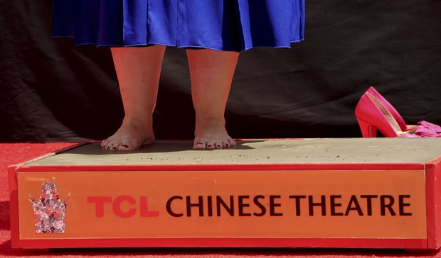 Melissa McCarthy's hand and footprint ceremony at the TCL Chinese Theatre