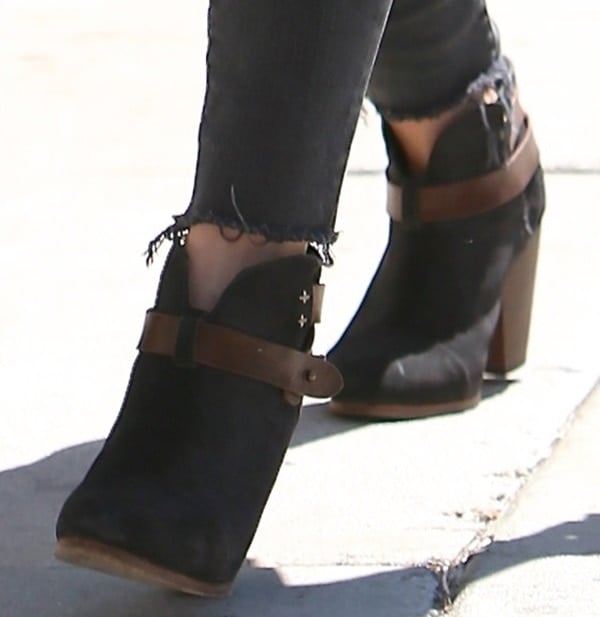 Hilary Duff's Rag & Bone "Harrow" boots