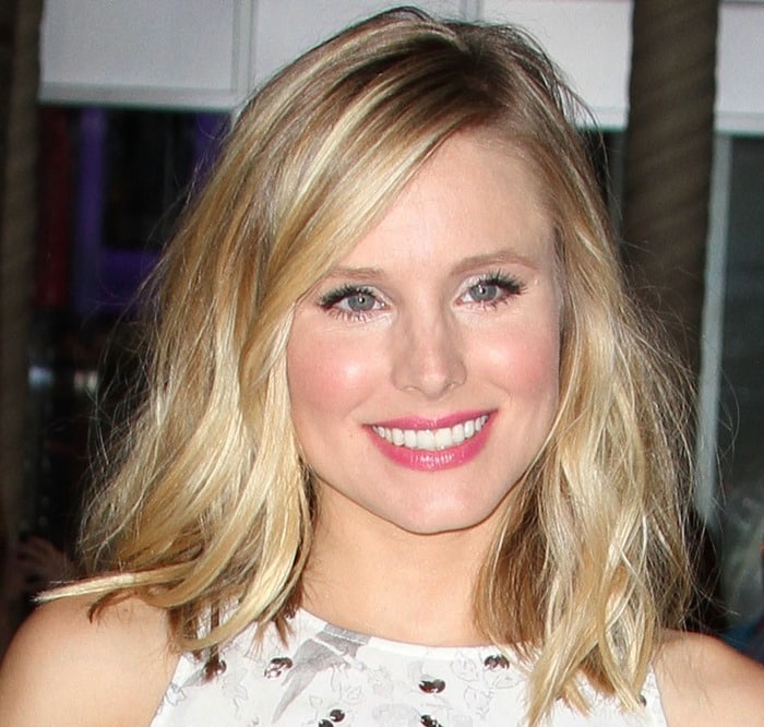 Kristen Bell attended the premiere of husband Dax Shepard's latest film, 'This Is Where I Leave You'