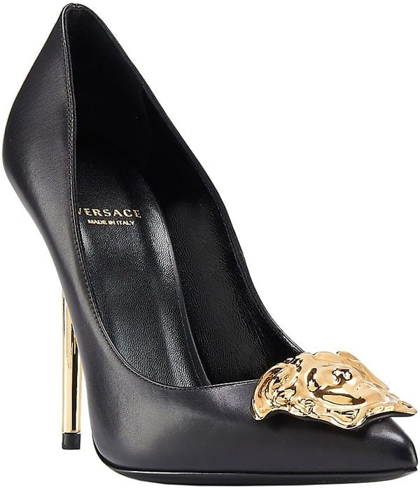 Versace Idol Leather Pumps