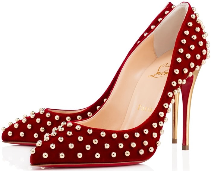Christian Louboutin Red "Billy" Pumps
