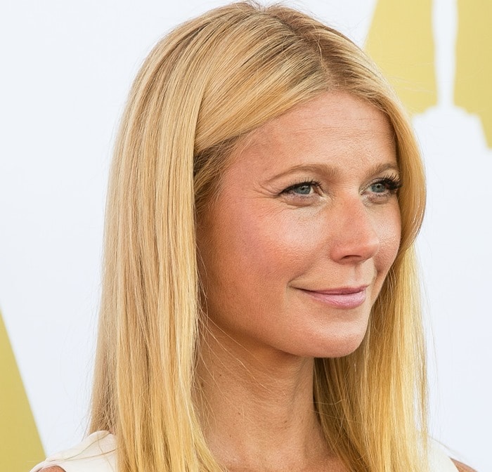 Gwyneth Paltrow at the Academy of Motion Picture Arts and Sciences’ Hollywood Costume Luncheon held at the Wilshire May Company Building in Los Angeles on October 8, 2014