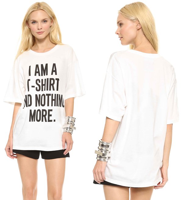 Moschino Nothing More Cotton Tee