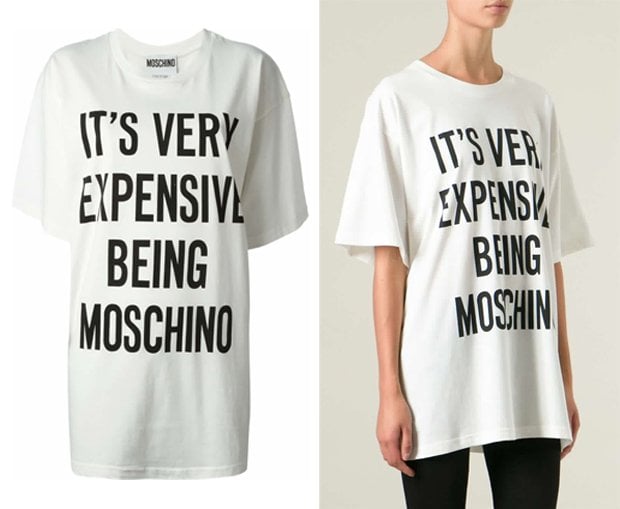 Moschino Oversized Printed T-Shirt