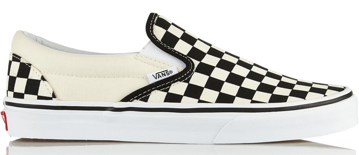 Vans Checked Canvas Slip-on Sneakers