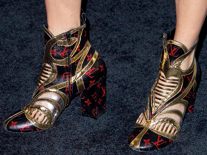 Jennifer Connelly Louis Vuitton spring 2015 boots 1