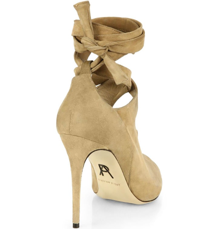 Paul Andrew Glove Suede Tie-Up Ankle Boots